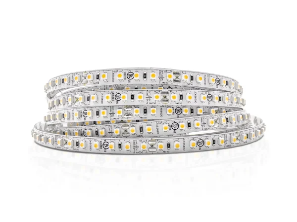 "Diffusion SL3-Indoor - flexible 8mm wide linear LED strip available in 16' and 100' lengths, and custom cuts every 6 LEDs (50mm or 2")