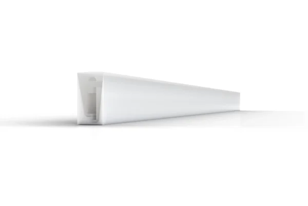 SLC-026F Flexible Channel - Sideways design with mounting hardware for curved applications, by Diffusion.