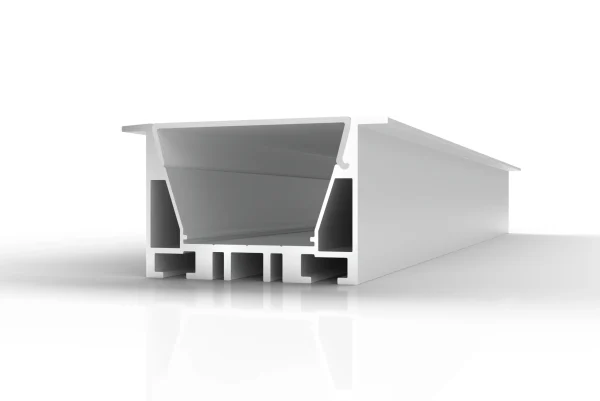 Diffusion SLC-065R - Recessed mount aluminum LED extrusion with opal polycarbonate lens.
