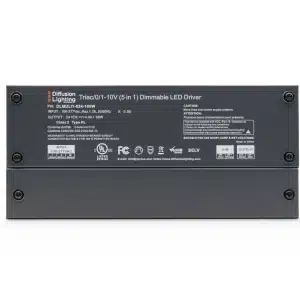 Diffusion DLMULTI-024-60W is a Dimmable LED Driver that works with Forward / Reverse phase, ELV, Triac, or 0-10V Dimmers.