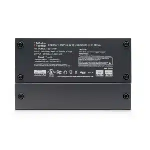 Diffusion DLMULTI-024-30W is a Dimmable LED Driver that works with Forward / Reverse phase, ELV, Triac, or 0-10V Dimmers.